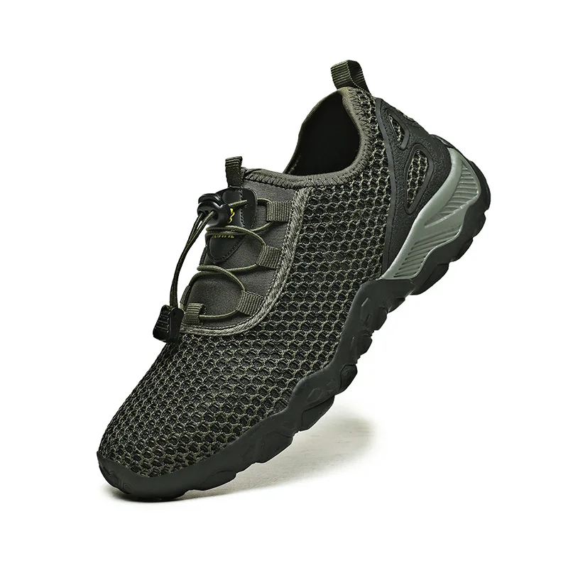 Быстросохнущие мужские туфли Нескользящие легкие сетчатые для занятий на