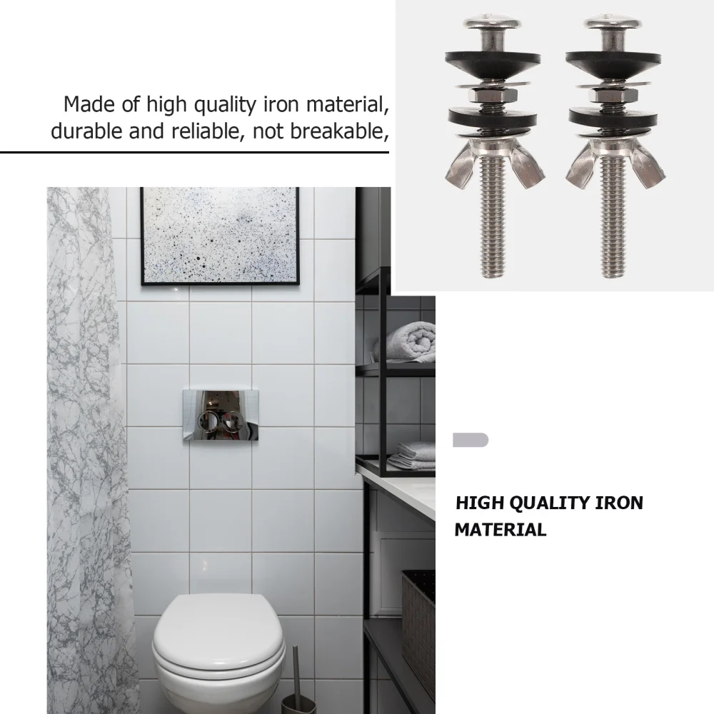 4 шт. винты для сиденья унитаза болты комплект запасных частей | Обустройство дома