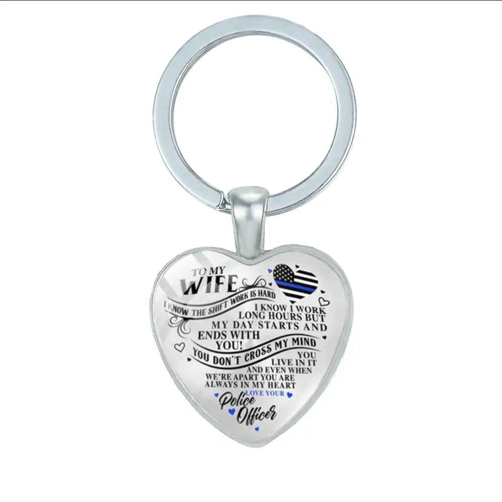 Стеклянный брелок для ключей с надписью Always On My Mind Forever In Heart | Украшения и