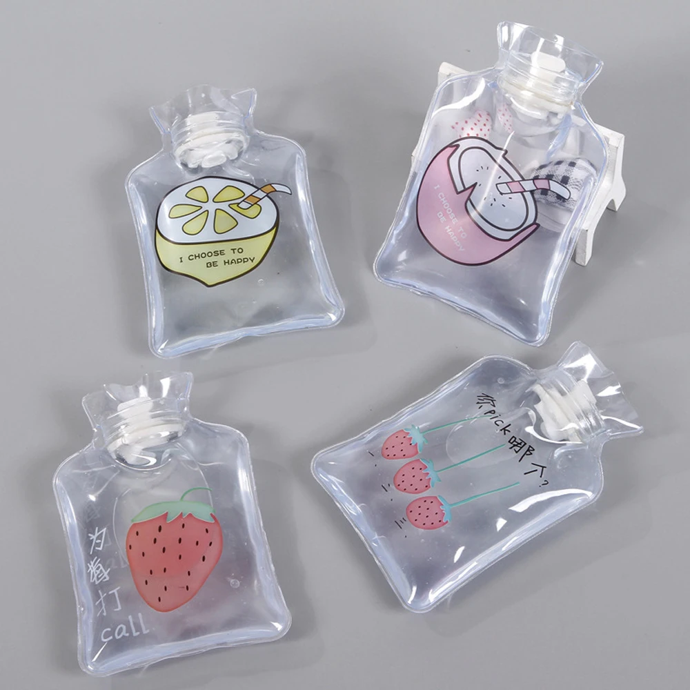 Складная сумка для горячей воды утолщенная прозрачная рук кемпинга портативная