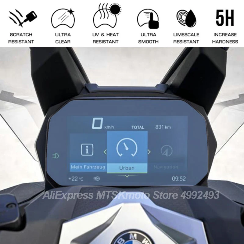 Кластерная пленка для защиты экрана от царапин BMW C400X C 400X2018 2019 2020 Защитная