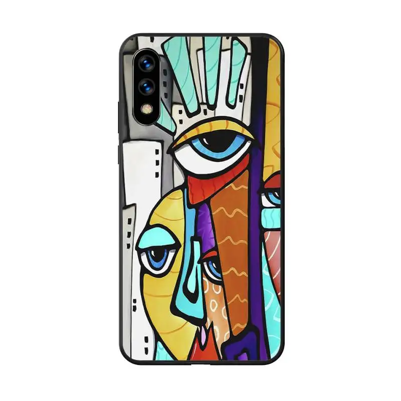 

Picasso Abstract Art Painting Phone Case For Huawei Honor 8 X 9 10 20 V 30 Pro 10 20 Lite 7A 9lite Fundas Case