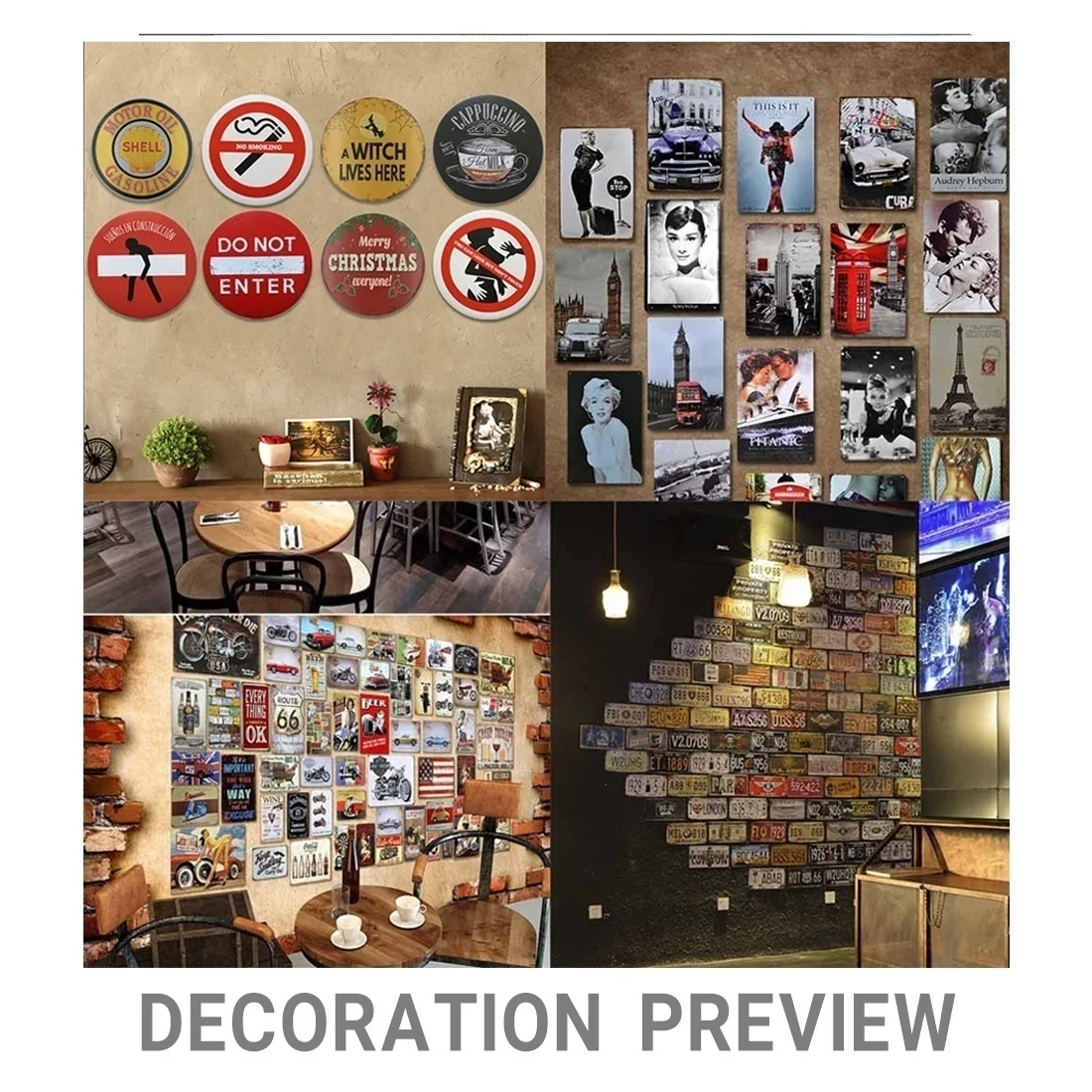 

Car Poster Wall Paper Print Tin Sign Poster Wall Plaque 20x30cm
