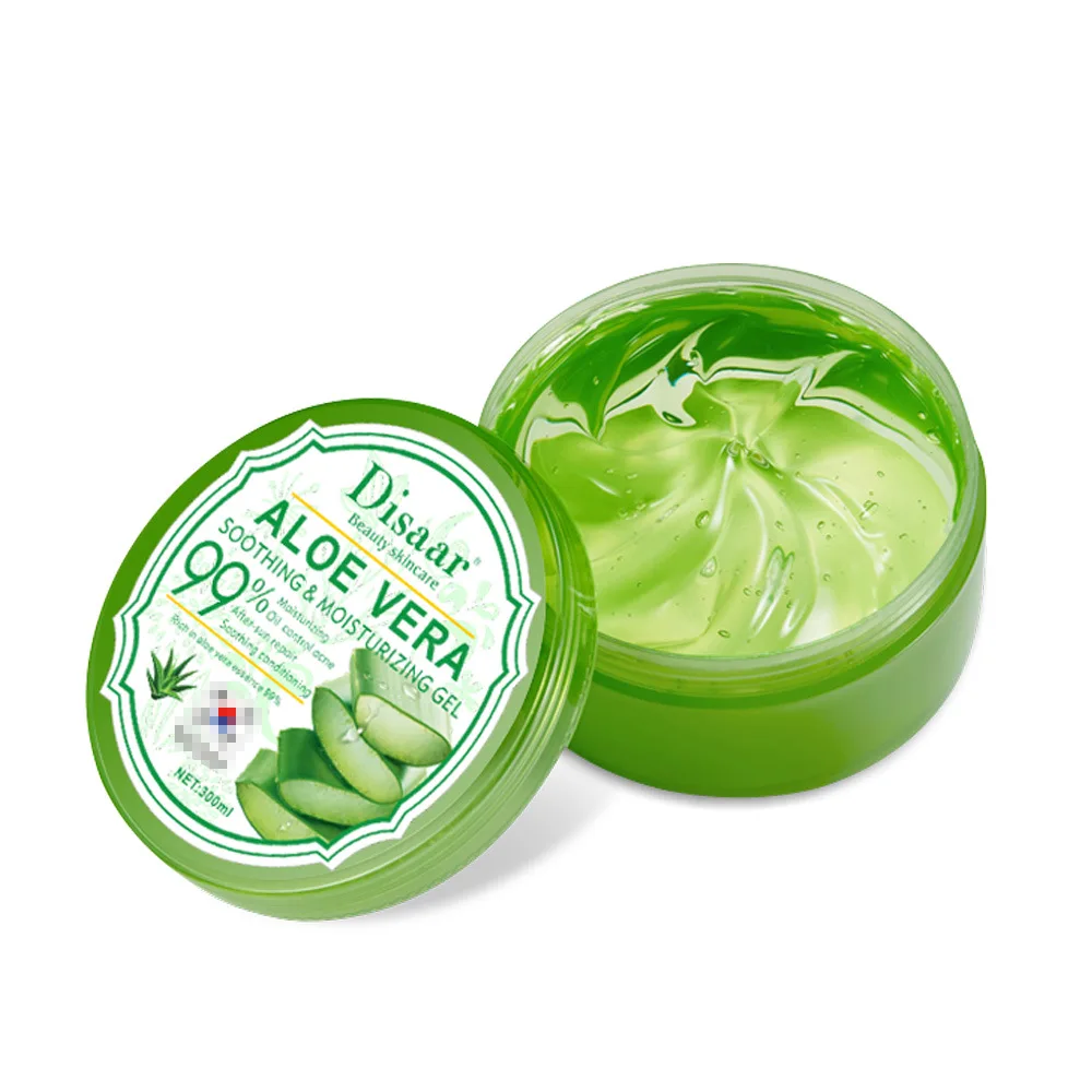 

300ml DISAAR Aloe vera gel moisturizes body face dilutes imprints hydrates Skin care beauty products skin care products