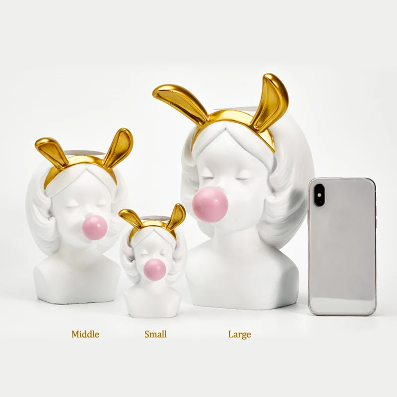 Симпатичная каучуковая ваза белый цветочный горшок скандинавские вазы в виде