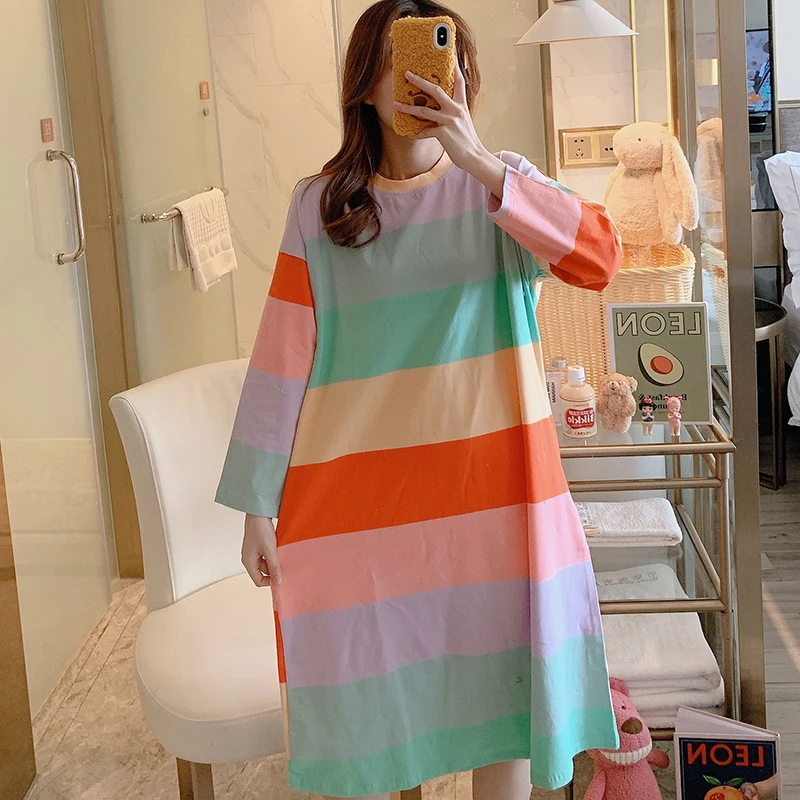 Летняя Пижама большого размера для беременных ночная рубашка кормления грудью