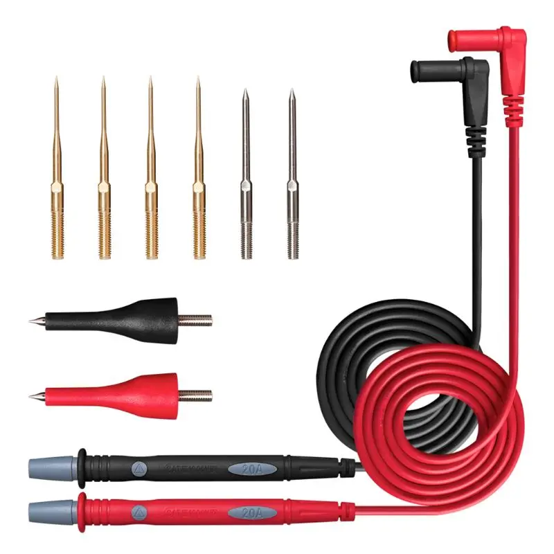 

Test Leads Kit Replaceable Test Wires Probes 1000V 20A for Multimeter Test Lead