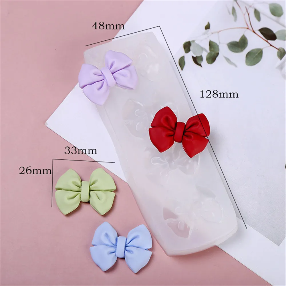 

Bows Bowknots Series Silicone Mold Baking Fondant DIY Handmde Soap Mold Sugarcraft Chocolate Mold Cake Decorating Tools