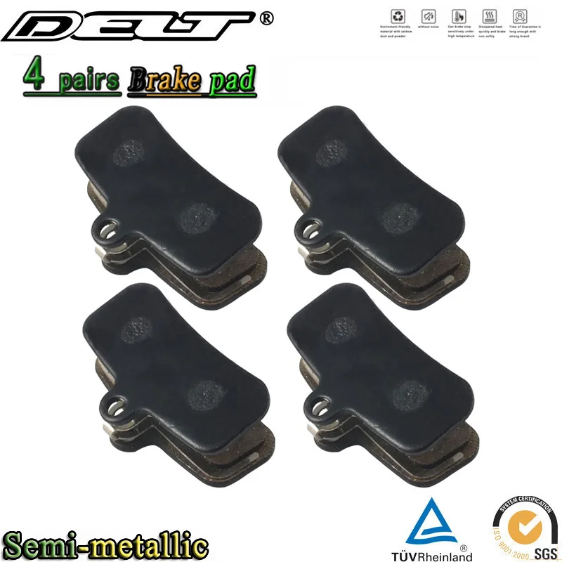 4 пары полуметаллических дисковых тормозов для велосипеда SHIMANO Saint M810 M820 ZEE M640 H01