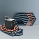 Новинка 2021, модный многофункциональный силиконовый коврик для стола, теплоизоляционный коврик для чашек высокого качества