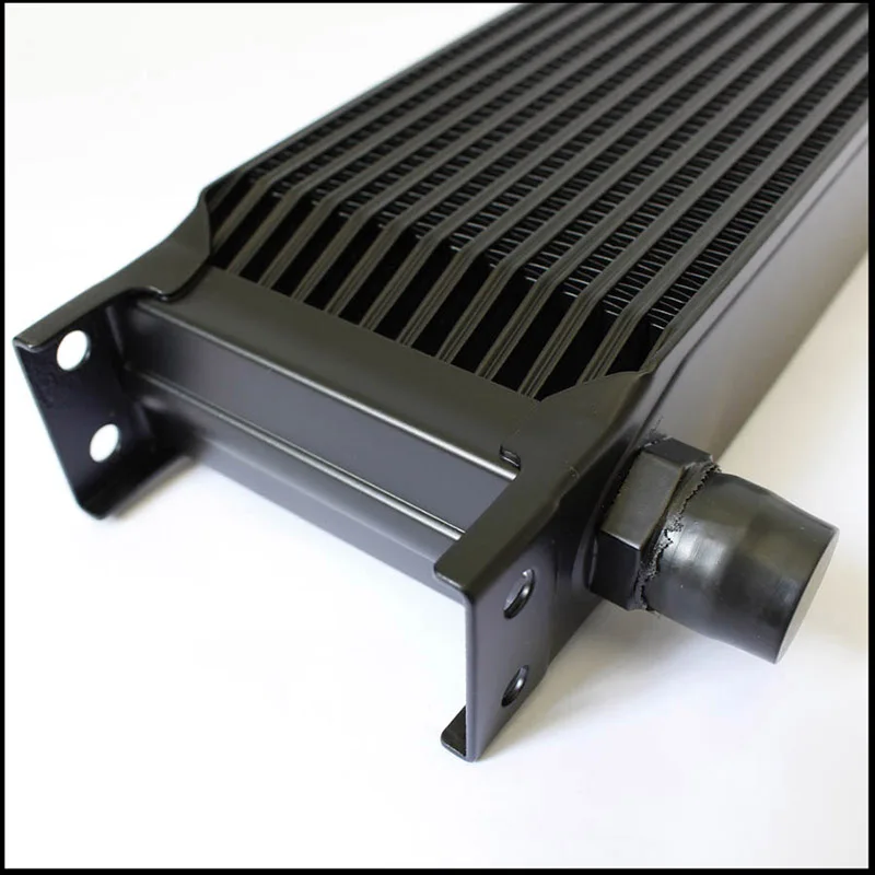 

silver black 7 rows an10 universal aluminum engine transmission racing oil cooler high quality radiator