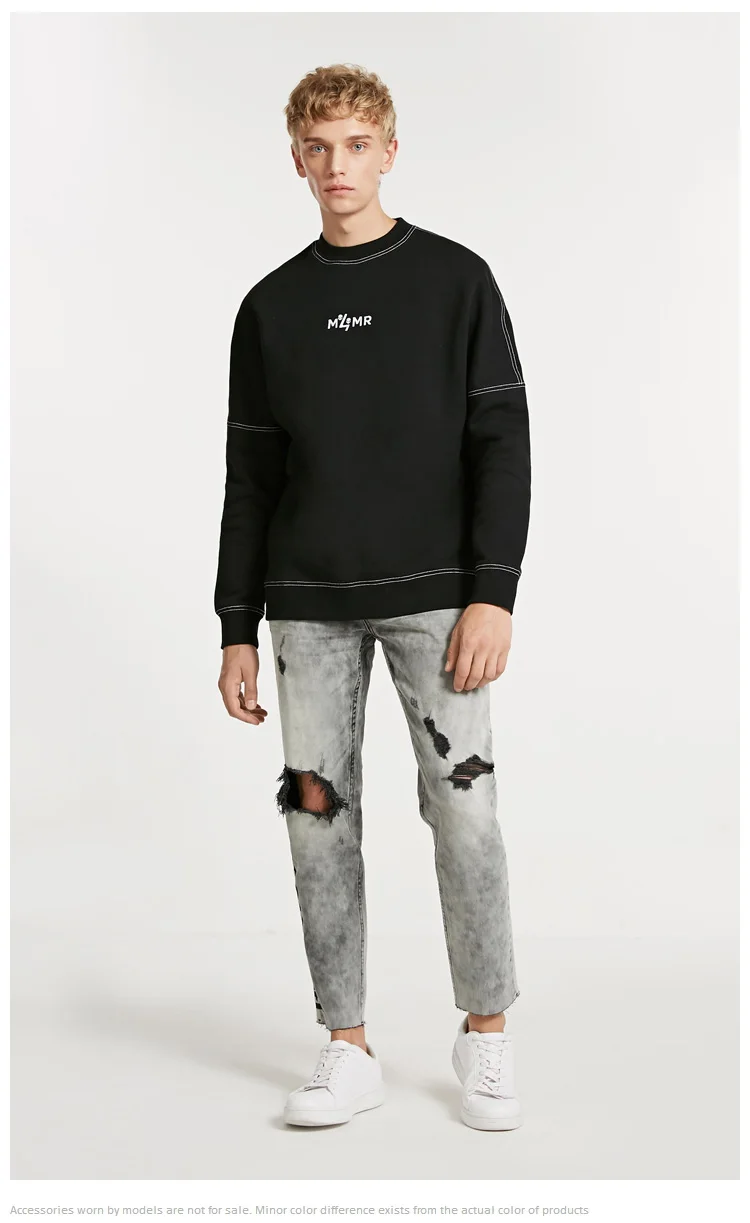 JackJones осенние мужские стильные потертые винтажные повседневные джинсы 218332605