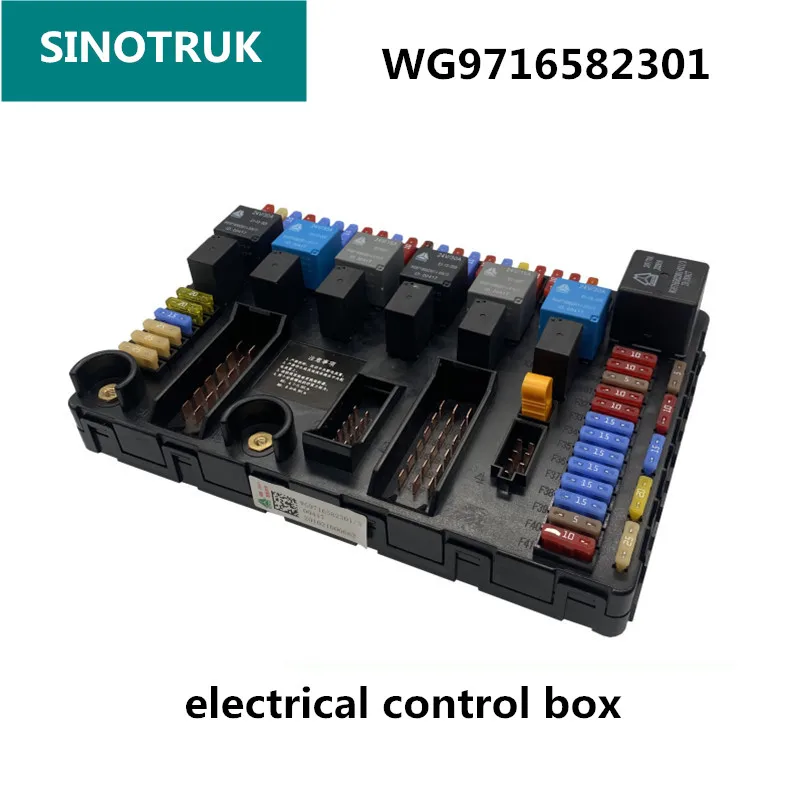 Фото WG9716582301 электрический блок управления для Sinotruk HOWO страхование печатной платы |