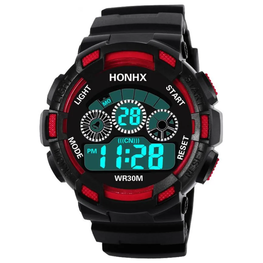 

quentes assistir meninos vida prova dwaterproof gua digital led esportes regio crianas alarme data relgio presente relo