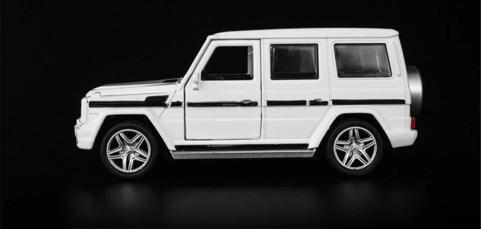 Горячая литая модель автомобиля G65 SUV 1:32, детские металлические игрушки, колеса, спортивный автомобиль, оттягивающийся, мигающий, для детей, на день рождения, рождественские подарки