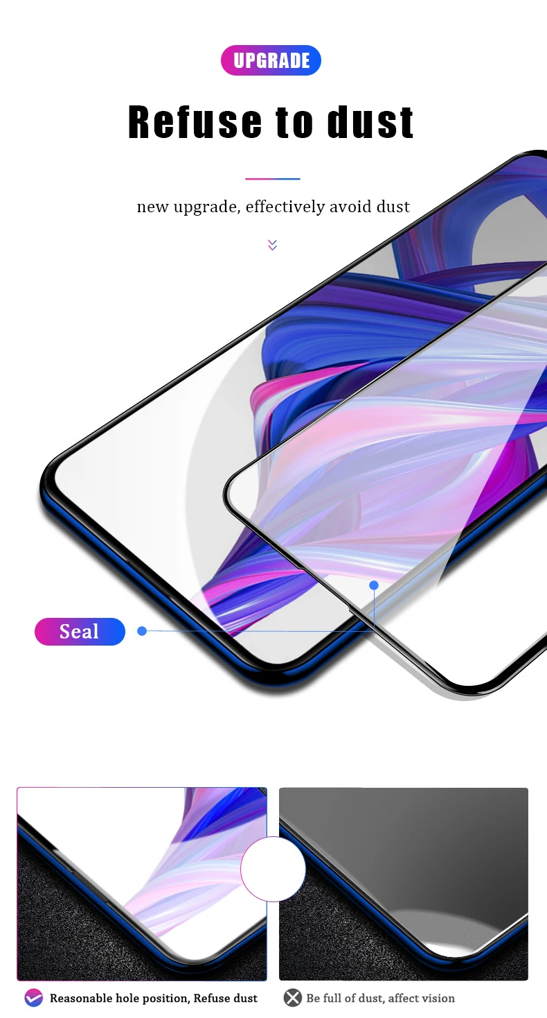 Защитная пленка VALAM из закаленного стекла для huawei P smart Z, полное покрытие для huawei P smart plus Z, защитное стекло