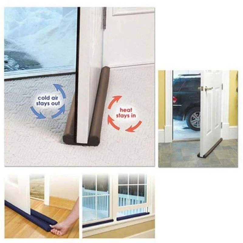Door Draft Stopper Bottom Blocker Sound And Noise Reduction Rainproof Dustproof Windshield | Обустройство дома