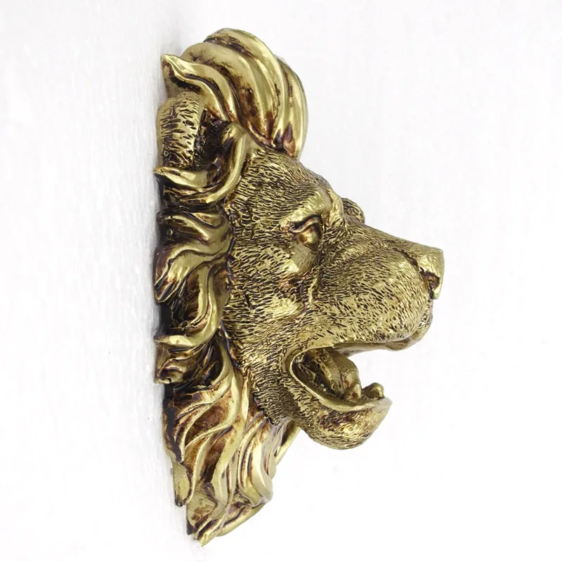 

FOUNTAIN NOZZLE HEAD WALL HANGING LION HEAD RESIN CRAFTS HOME HANGING DECORATIONS LANDSCAPE WATER FOUNTAIN POOL OUTDOOR SCULPTU