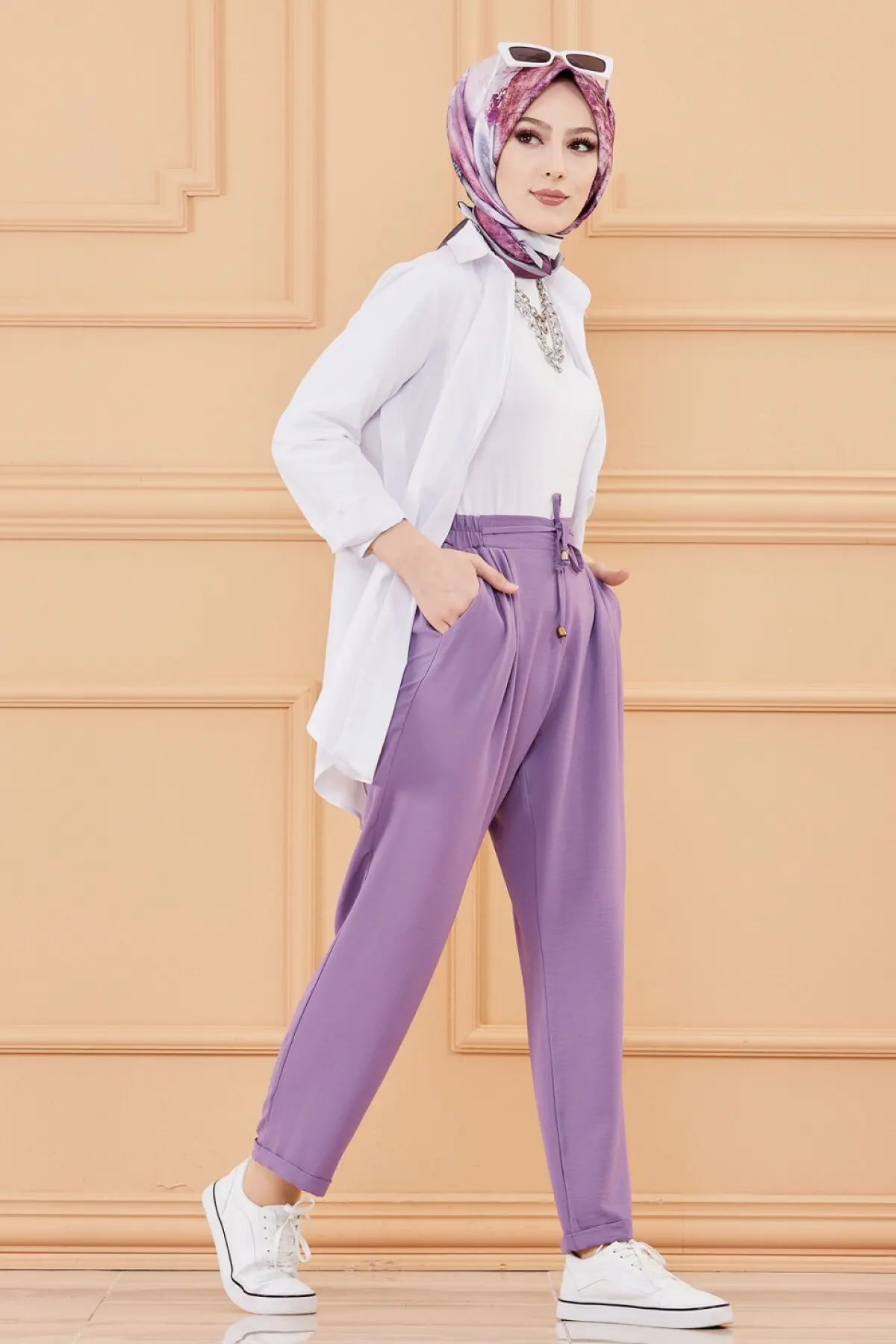 TUGBA Pants Modest Clothing Muslim Women Long Muslim Modest Fashion Turkish Women Clothing Islamic Clothing