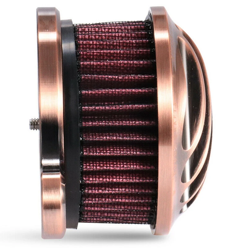 Воздухоочиститель мотоцикла воздухозаборная система фильтров алюминий для