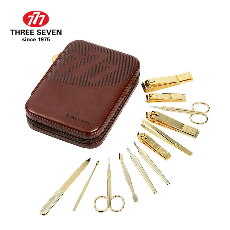 777 (три семь) Высококачественный золотой клиппер маникюрный триммер из