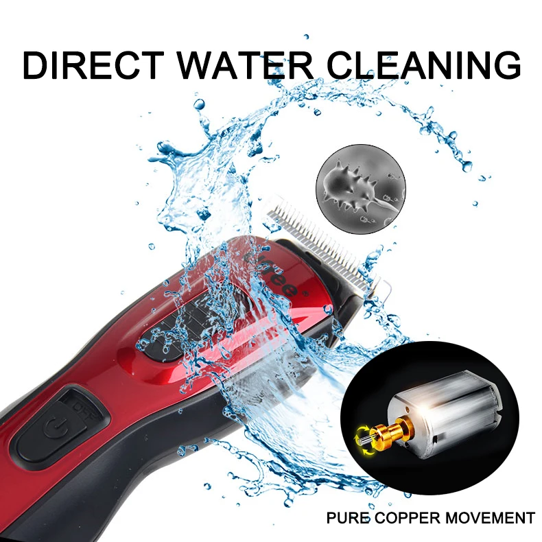 8 в 1 моющийся триммер для волос с USB зарядкой электрическая машинка стрижки