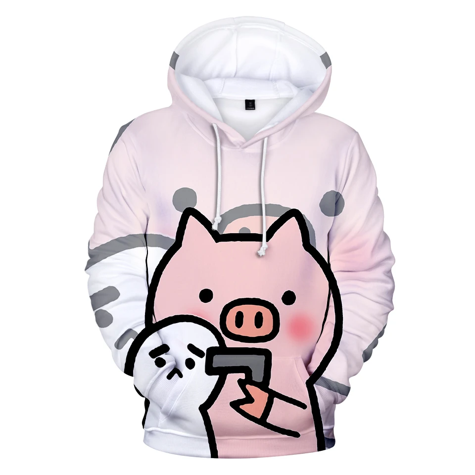 

PIG 3D Hoodies Men women Aikooki Hot Sale Autumn Fashion Cute Pink Sweatshirt Harajuku Style 3D Print PIG Anime 3D Hoodie Top