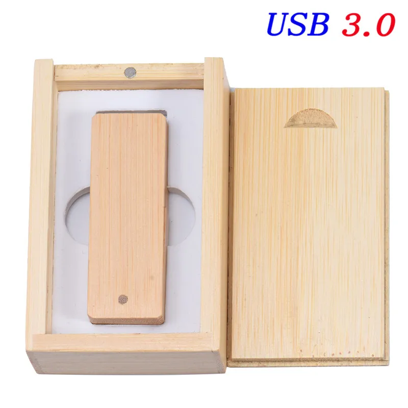 Bamboo with box JASTER Горячая KIA crystal+ металл USB флэш накопитель флешки 4 ГБ 8 16 32 64 128 Внешняя память stick u диск - Цвет: Bamboo with box