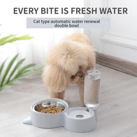 automatic pet feeder water dispenser cat dog drinking bowl dogs feeder dish cat feeding watering supplies