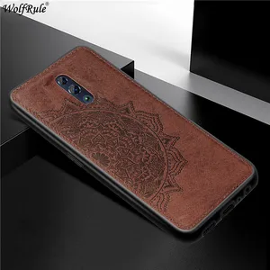 cover for oppo reno phone hard case for oppo reno shcokproof soft tpu fabric texture cover for oppo reno pcat00 pcam00 6 4 free global shipping