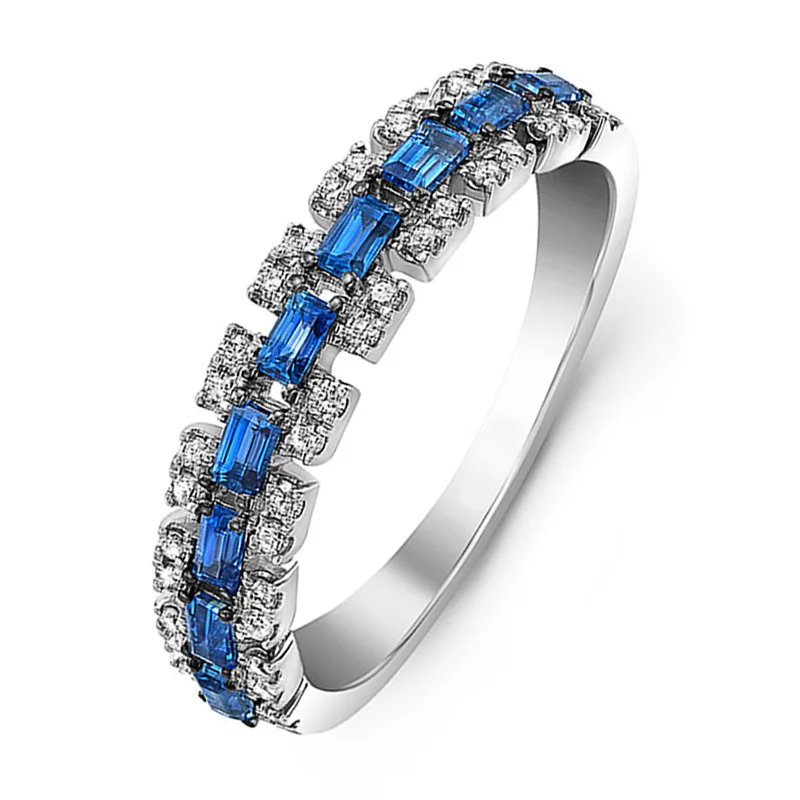 

JK Delicate Style Women Ring Fashion Jewelry Dazzling CZ Girl Party Elegant Accessories Daily Wearable Ring Anniversary Gift