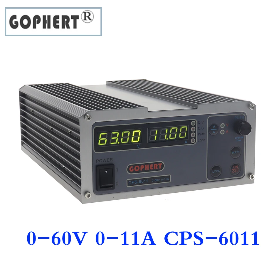 CPS-6011 Мини Регулируемая компактный высокомощный цифровой источник питания