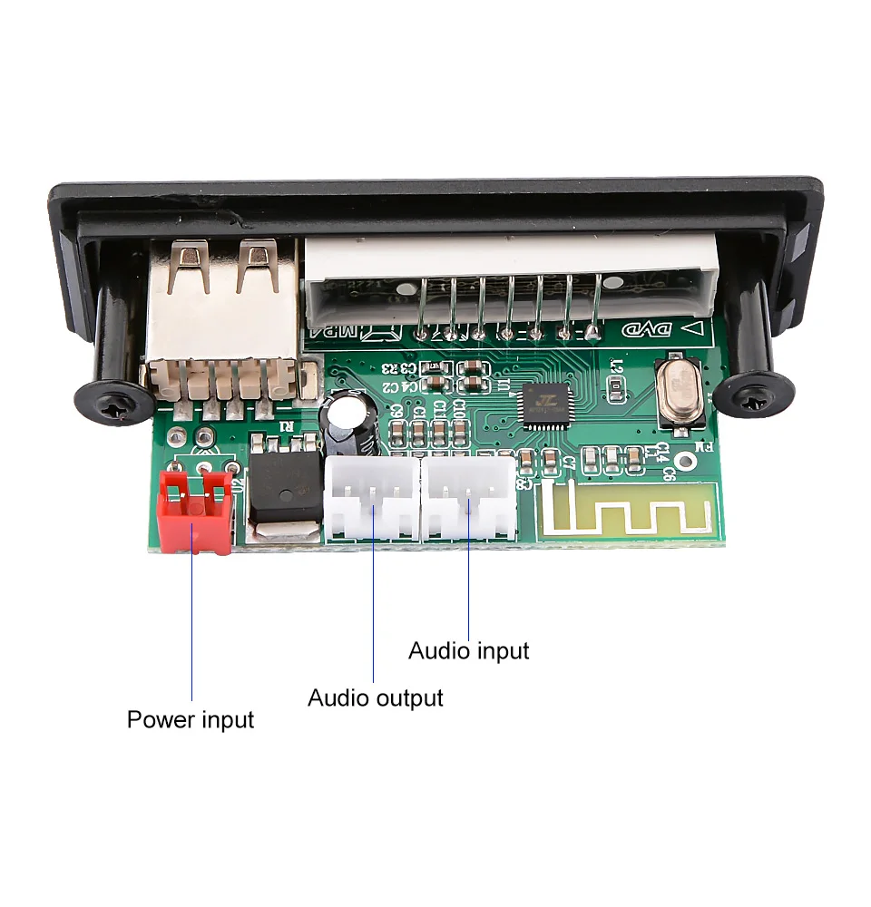 AIYIMA 12 в Bluetooth 5,0 MP3 аудио декодер плата AUX USB TF FM Музыкальный радиоплеер декодирование WMA WMV APE Сделай Сам спикер усилитель