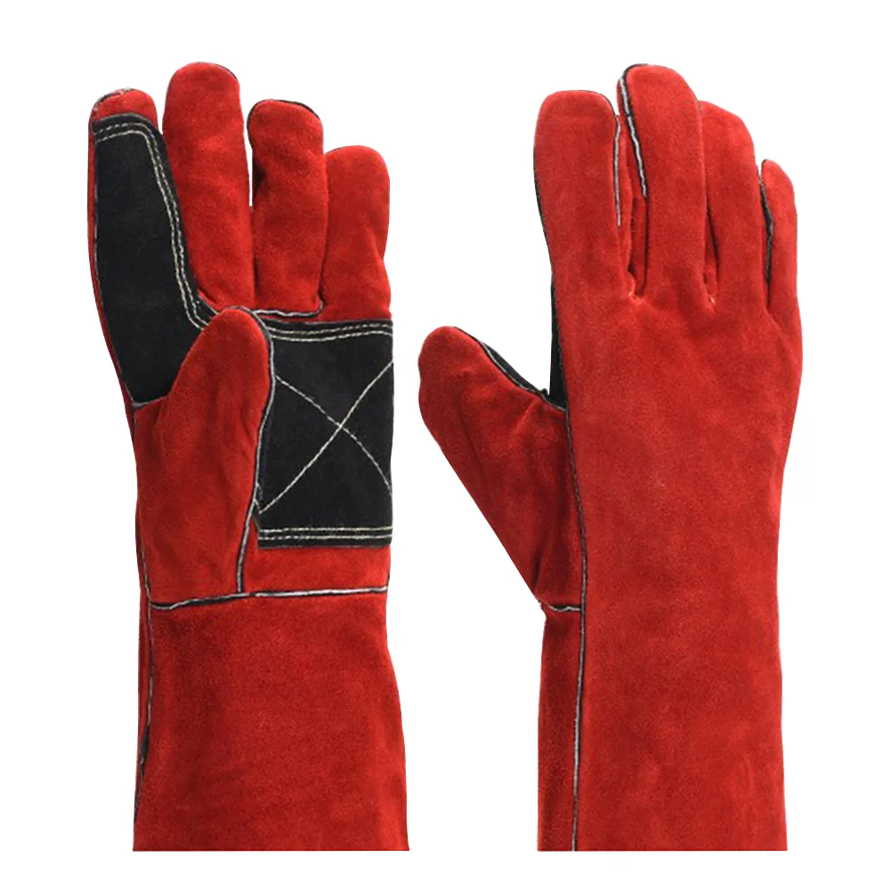 1 пара из искусственной кожи для барбекю противопожарные анти-порезные Мягкие