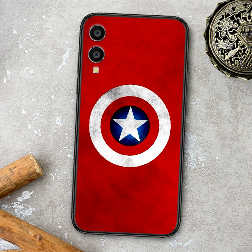 

Captains America Phone Case For Huawei Honor 6A 7A 7C 8 8A 8X 9 9X 10 10i 20 Lite Pro Play black Waterproof Tpu Cell Painting