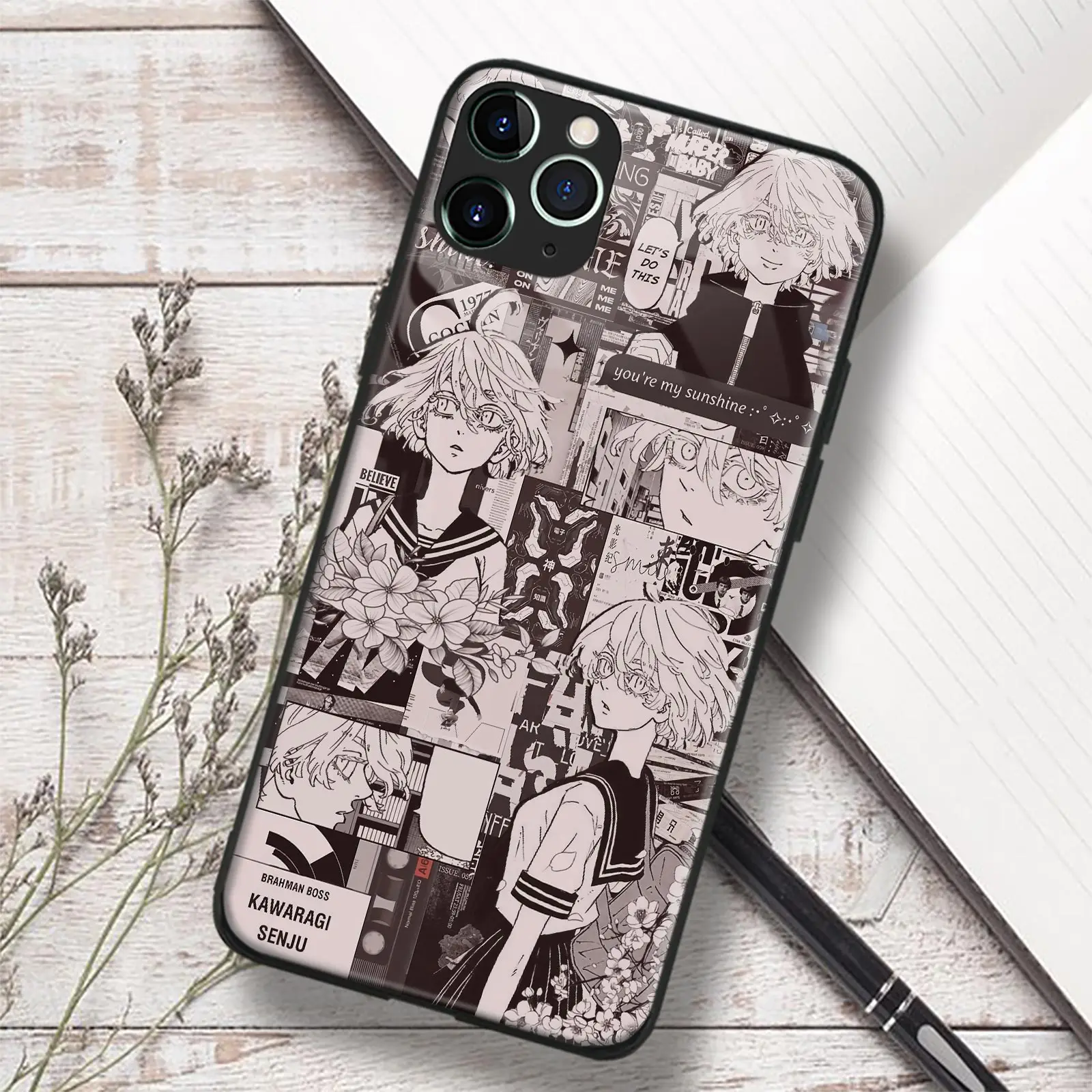 Силиконовый чехол Senju Akashi для IPhone SE 8 14 15 Plus XR XS 11 12 13 Mini Pro Max |