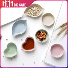 Многофункциональная миска для приправ, универсальная Бытовая тарелка для соли, соуса, уксуса, столовая посуда, кухонные принадлежности