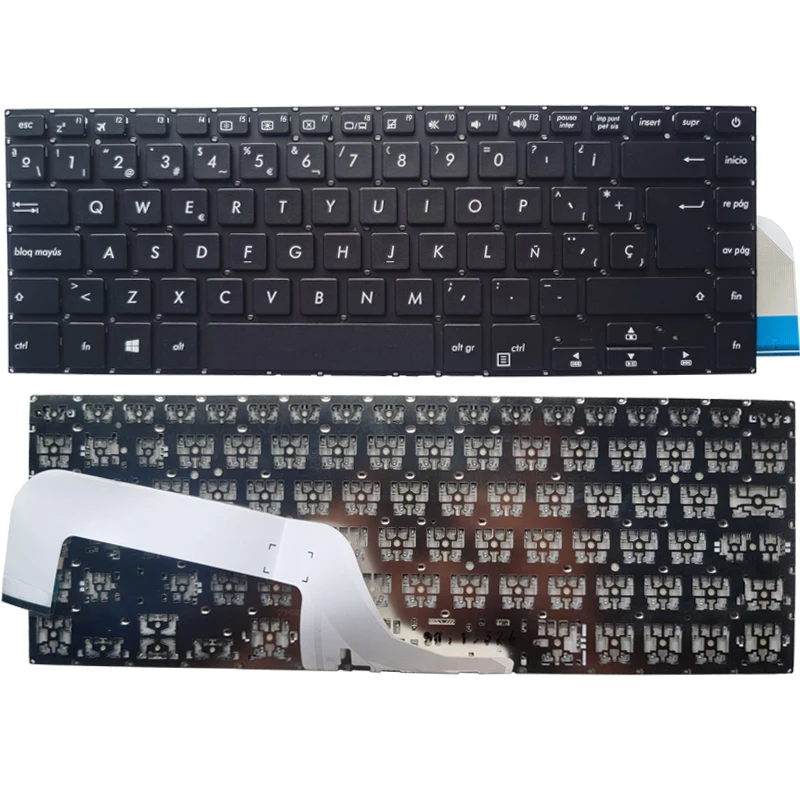 

NEW Spanish/SP Laptop keyboard for ASUS VivoBook 15 X505BA X505 X505B X505BP ZA X506 R504Z K505B/BP A505Z