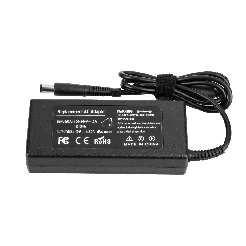 5pcs/lot By DHL or EMS 19V 4.74A 7.4mm* 5.0mm 90W Adapter Charger For hp Notebook 6531s 6450b 6470b 6720s 6460B ED495AA g62 | Компьютеры и