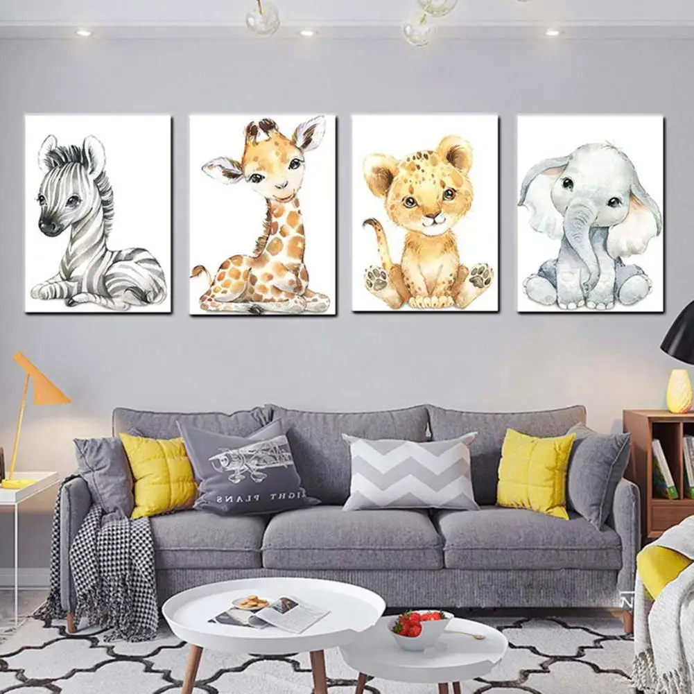 

1 Set Frameless Picture Durable Special Appearance Frameless Picture Fadeless Waterproof Art Painting
