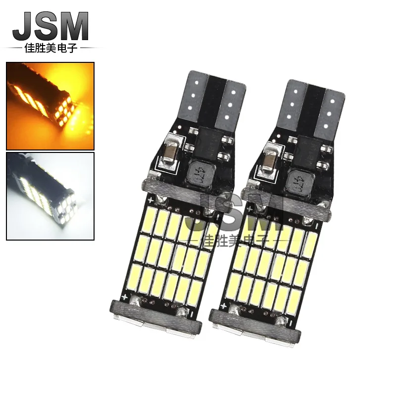 Светодиодный автомобильный сигнал поворота и стоп-светильник 1156 / 1157 T15 4014 45smd