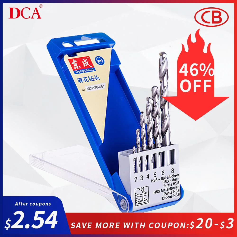 Окр 10 шт. бурильные сверло с цилиндрическим хвостовиком ручная дрель сверла по