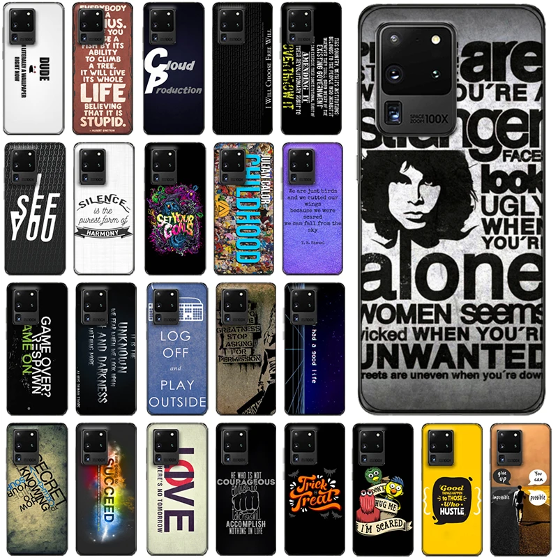 

Fashion Case For Samsung Galaxy S20 Phone Case Galaxy S20 Ultra Case Soft Tpu Silicone Back Cover For Samsung S20 Lite FE