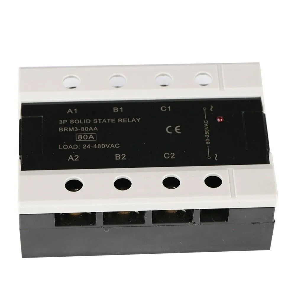 

1 Pcs Relay AC Control AC Accessories BRM3-80AA SSR3 Parts Replacement