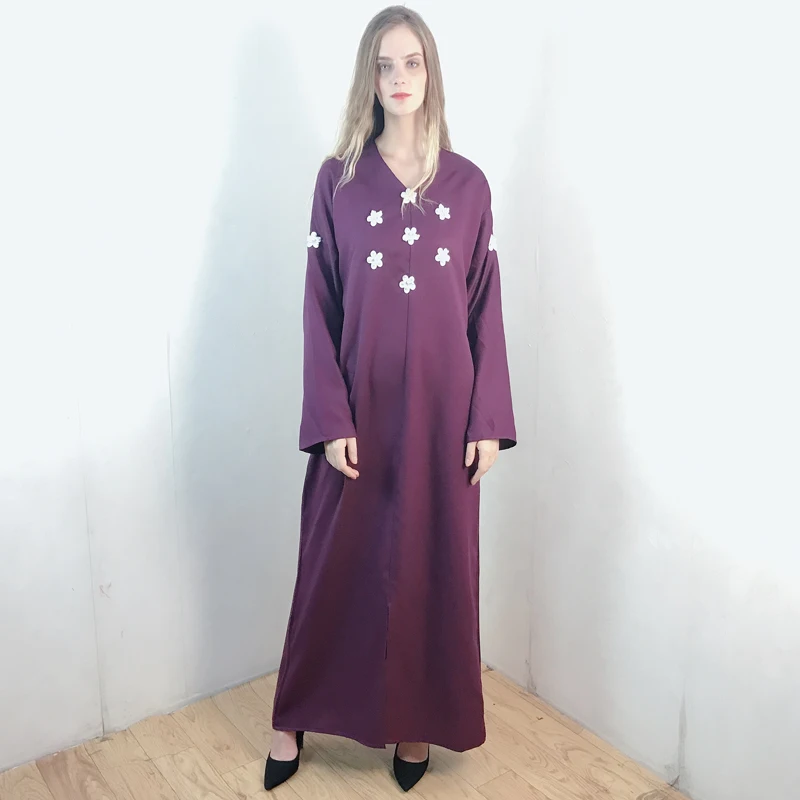 

Dubai Abaya Jellaba Dress Women Floral Embroidery Hooded Caftan Marocain Muslim Moroccan Turkey Islam Elegant Maxi Dresses