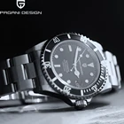 PAGANI Дизайн 1639 мужские часы Бизнес механические наручные часы автоматические часы для мужчин из нержавеющей стали Diver montre homme 2021