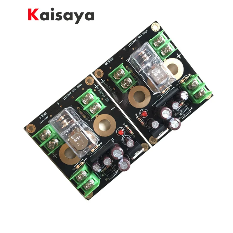 2 шт. UPC1237 LM7812 16A 1200 Вт AC12V 18V HiFi усилитель защита динамика собранная плата D3