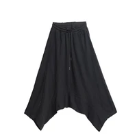 mens hanging crotch pants new casual mens seven minute pants summer yamamoto style loose large size hanging crotch pants
