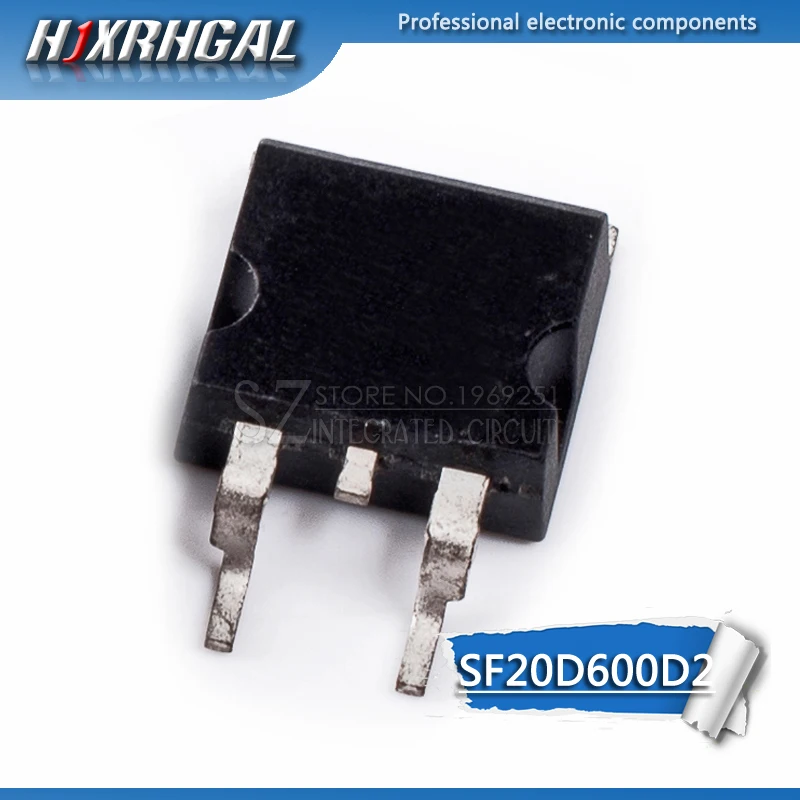 1 шт. SF20D600D2 TO-263 SF20D600 TO263 20D600 20D600D2 600V 20A новый оригинальный HJXRHGAL | Электронные