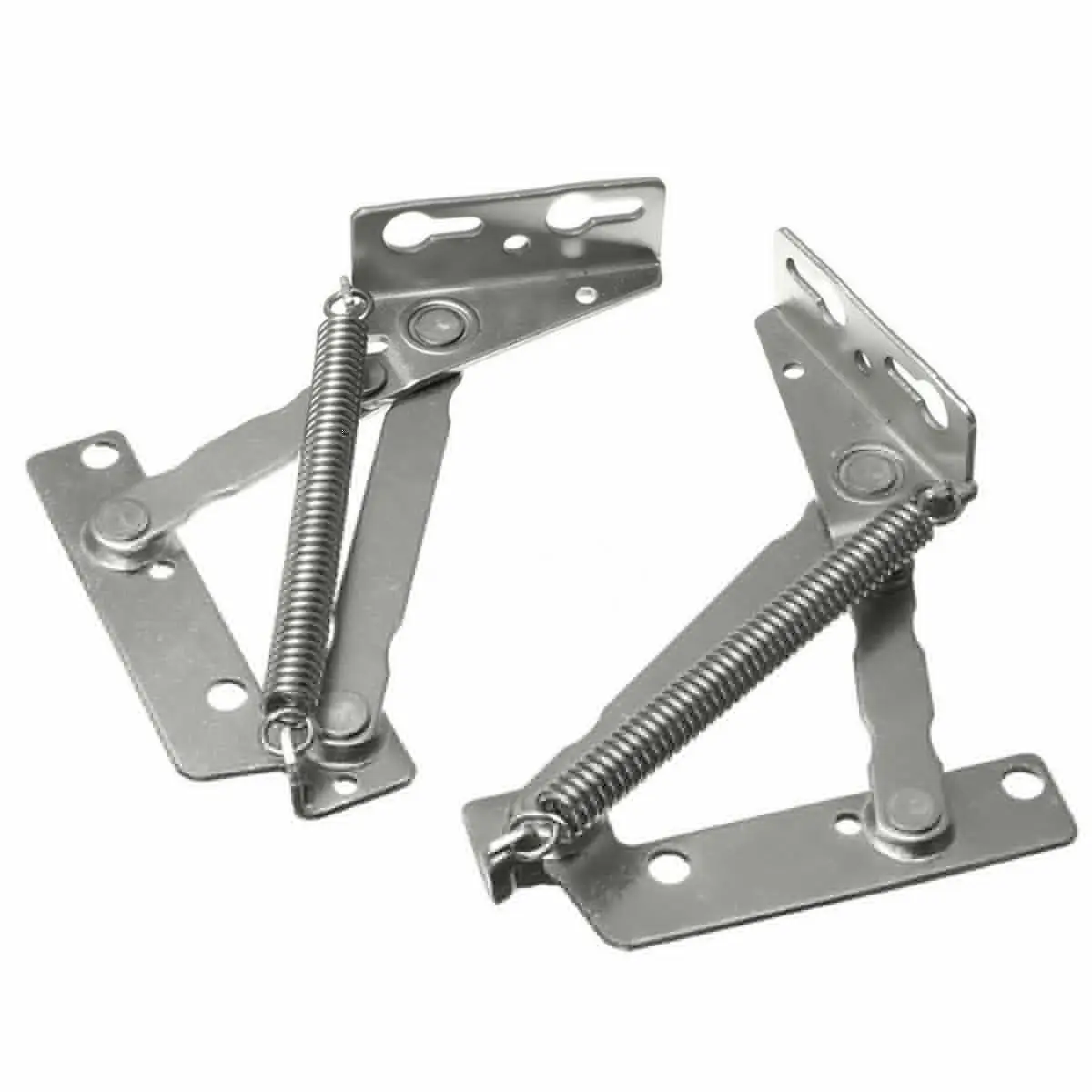 

2pcs 80 Degree Metal Sprung Hinges Cabinet Door Lift Up Stay Flap Top Support Door Cupboard Furniture Hardware Door Hinges